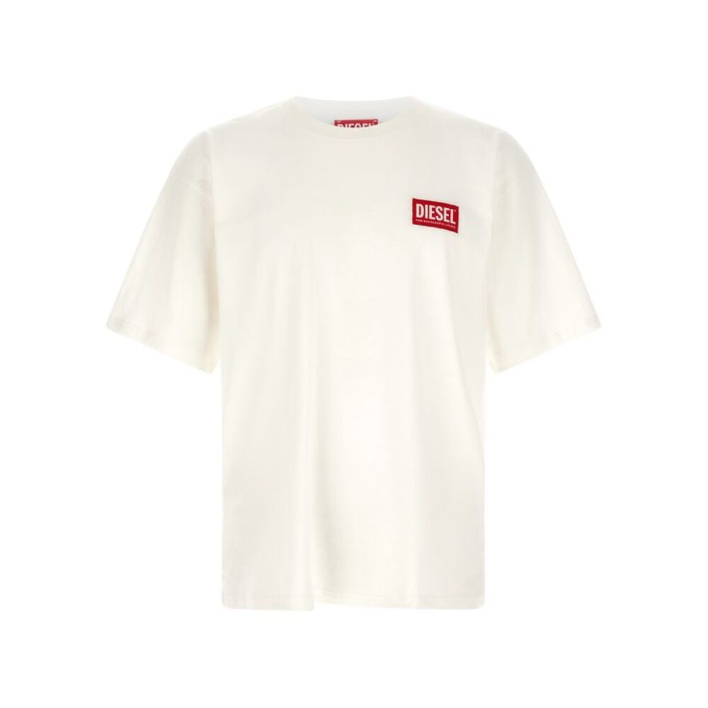 Diesel White Cotton Men's Sportswear